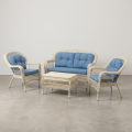 Hot Selling Guangdong Outdoor Furniture Wicker Sofa Set Garden Sets Sofa Rattan Furniture Outdoor