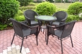 Royal outdoor rattan garden dining table furniture conversation garden Patio rattan outdoor garden furniture sets