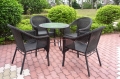 Royal outdoor rattan garden dining table furniture conversation garden Patio rattan outdoor garden furniture sets