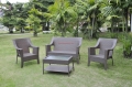 Royal outdoor rattan garden dining table furniture conversation garden Patio rattan outdoor garden furniture sets