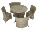 All Weather Waterproof and Sun Resistant Outdoor Garden Furniture Outdoor Table Space Saving Set
