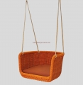 Modern Comfortable Olefin Rope Patio Swing