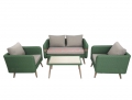 Harmony In Nature With Poly Wicker Sofa Set  