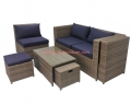 Guangdong Outdoor Furniture Supplier Outdoor Furniture Space Saving Garden Sofa