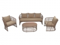 Rattan Wicker Sofa Outdoor Furniture Sets Garden Sofa Patio Furniture Set